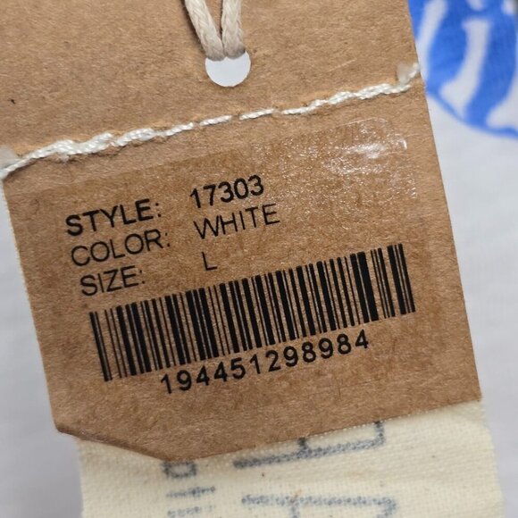 Escape by Habitat Shell Print Dress L Cotton Pockets Travel Beach Coastal Fit - Picture 6 of 12